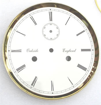 Dial 014: Oakside 180mm Dial including hands.