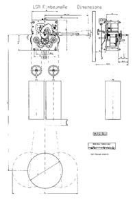 Movement dimensions LSR: LSR